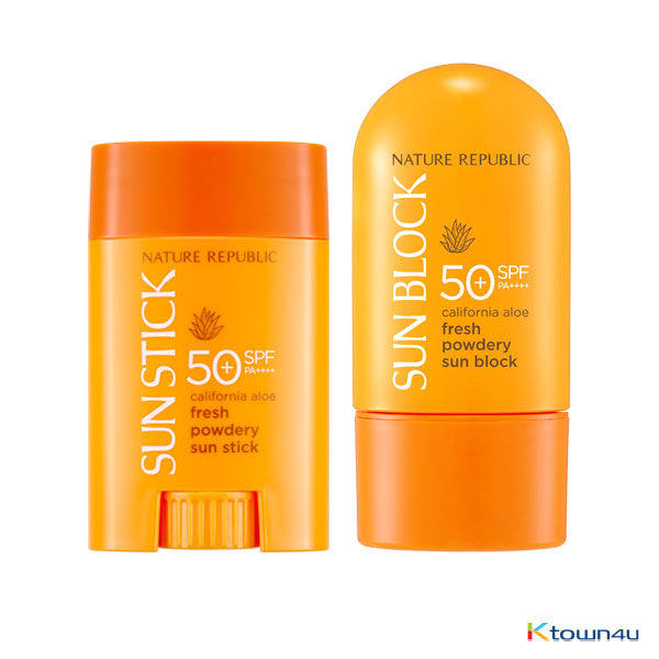 [NATURE REPUBLIC] California Aloe Bosong Sun Stick / Sun Block SPF50+PA++++ 2TYPE