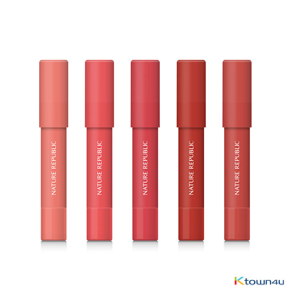 [NATURE REPUBLIC] Eco Crayon Lip Velvet 3colors