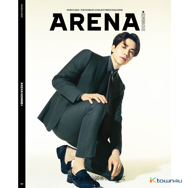 [韓国雑誌]ARENA HOMME+ 2021.03 (表紙: イ・ドンウク / コンテンツ: MONSTA X I.M 8p, Red Velvet イェリ10p)