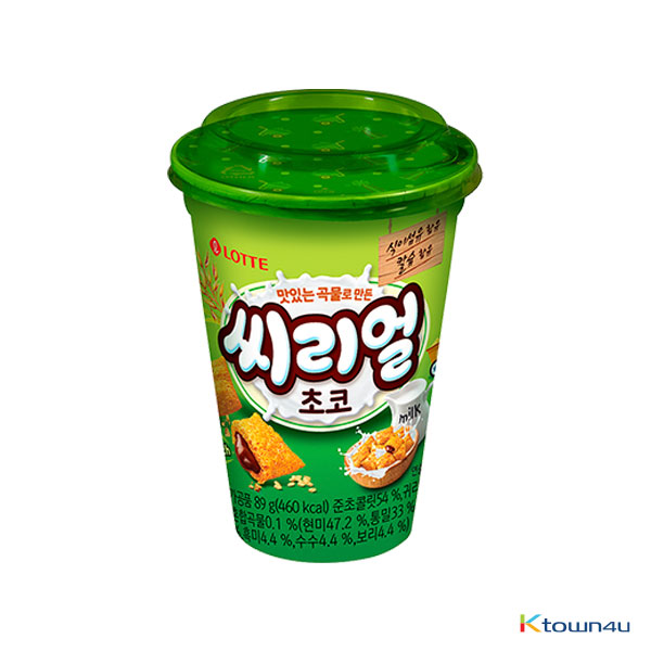 [LOTTE] Cereal Oat Chocolate Cup 89g*1CUP