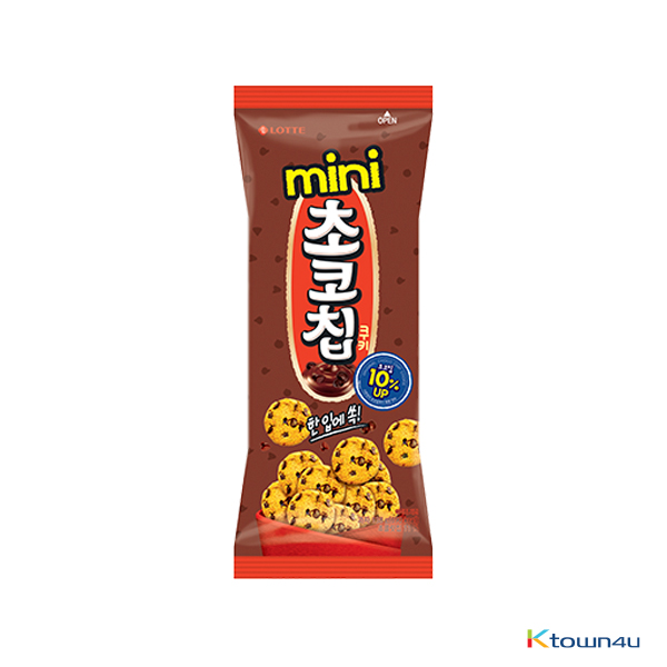 [ロッテ] ミニチョコチップクッキー大サイズ 138g*1EA