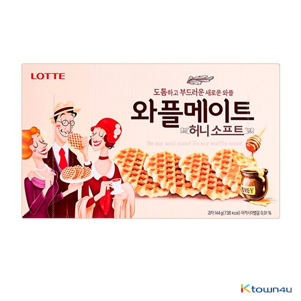 [LOTTE] Waffle mate 144g*1EA