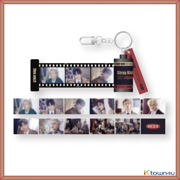 [@skzempire] STRAY KIDS - FILM PHOTO KEYRING [1ST #LoveSTAY SKZ-X]