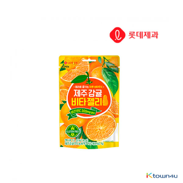 [LOTTE] Jeju Tangerine Vita Jelly 51g*1EA