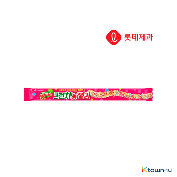 [LOTTE] Crunch Long Jelly 29g*1EA