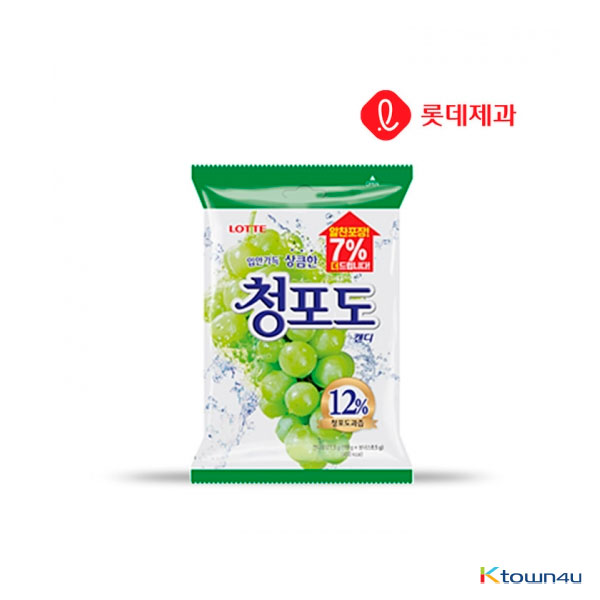 [LOTTE] Green Grape Candy 153g*1PACK