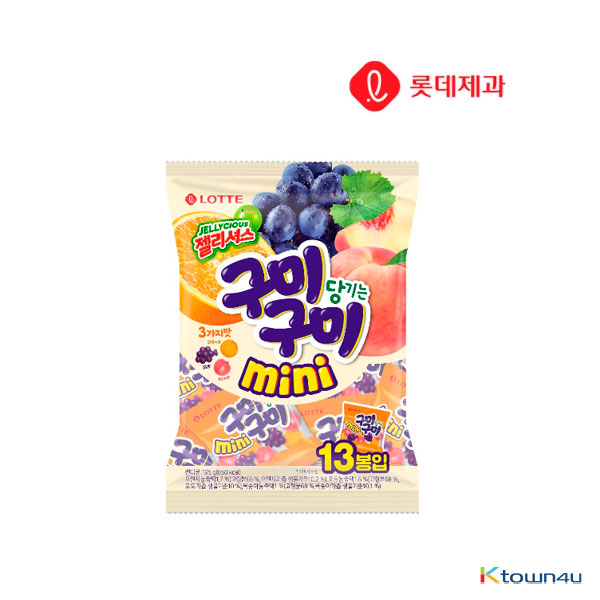 [LOTTE] Gumi Gumi Mini Bulk 195g*1PACK