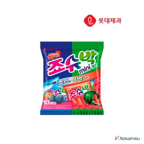 [LOTTE] JELLYCIOUS Jawsbar Jelly Mini Bulk 195g*1PACK