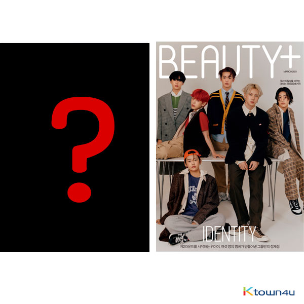 【韩国杂志】 BEAUTY+ 2021.03 B Type (Front Cover : DIA 郑彩研 Jung Chae Yeon / Back Cover : WEi)