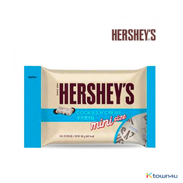 [LOTTE] HERSHEY`S cookie & cream  snack size 165g*1PACK