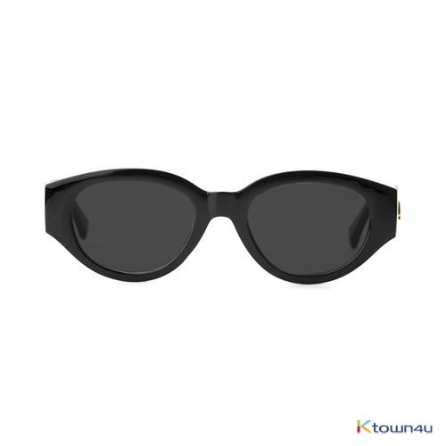 [hybition] D.fox Original sunglass_Glossy Black/Black Lens