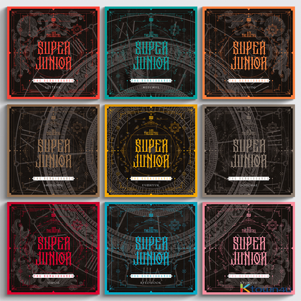 SUPER JUNIOR - アルバム10集 [The Renaissance] (SQUARE Style) (ランダムバージョン)