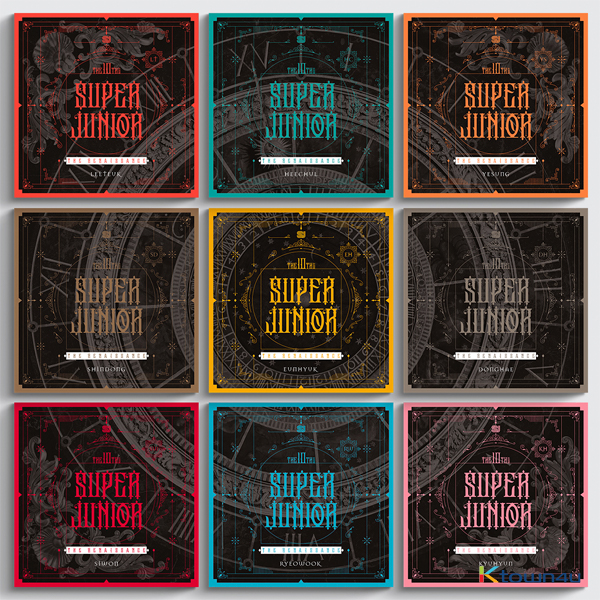 SUPER JUNIOR - Album Vol.10 [The Renaissance] (SQUARE Style) (Random Ver.)
