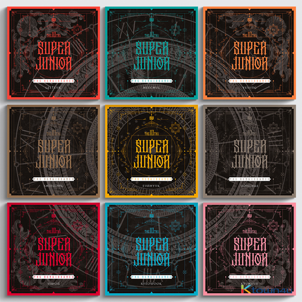 [全款 裸专] SUPER JUNIOR - Album Vol.10 [The Renaissance] (SQUARE Style) (Random Ver.)_台湾搬专计划