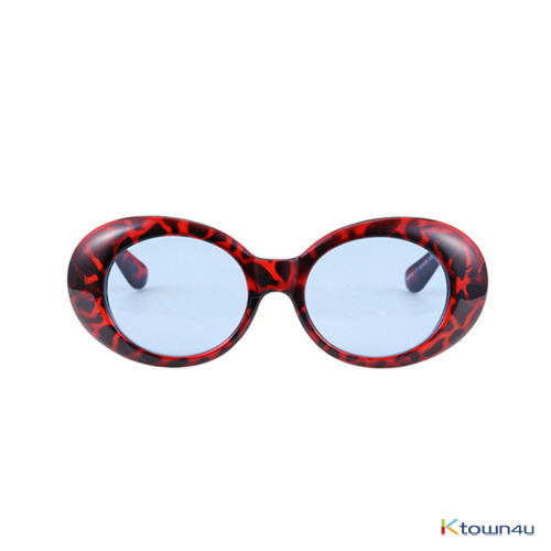 ♥礼 事件♥ Roswell [Glossy Red Leopard/Blue Tint]