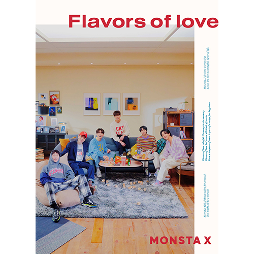 MONSTA X - Album [Flavors Of Love] (CD+DVD) (Limited Edition) (Japanese Version) (*Order can be canceled cause of early out of stock)