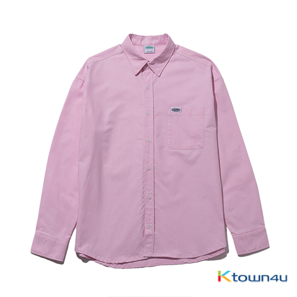 Label Oxford Shirt [Pink]