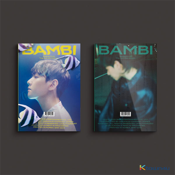 [EXO CHILE] BAEK HYUN - Mini Album Vol.3 [Bambi] (Photo Book Ver.) (Random Ver.)