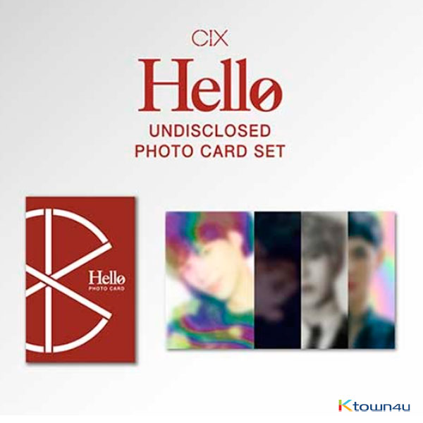 CIX - Undisclosed Photo Card Set 