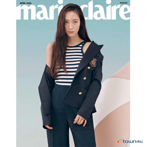 [韓国雑誌]Marie claire 2021.04 (表紙: クリスタル)