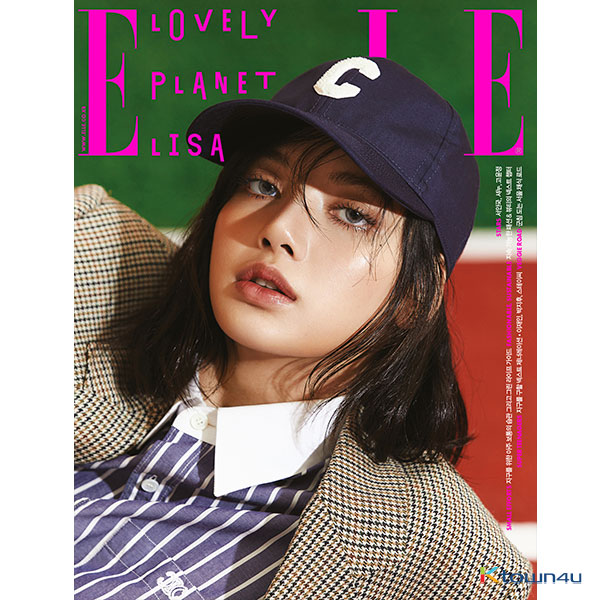 [BP GOODS] ELLE 2021.04 D Type (Cover : BLACKPINK LISA)