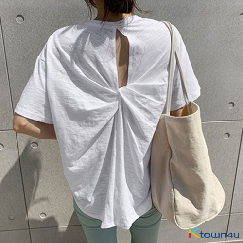 [naning9] Biliven t-shirt_White