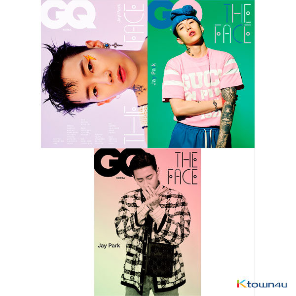 GQ KOREA 2021.04 (Cover : Park Jae Bum) *Cover Random 1p out of 3p