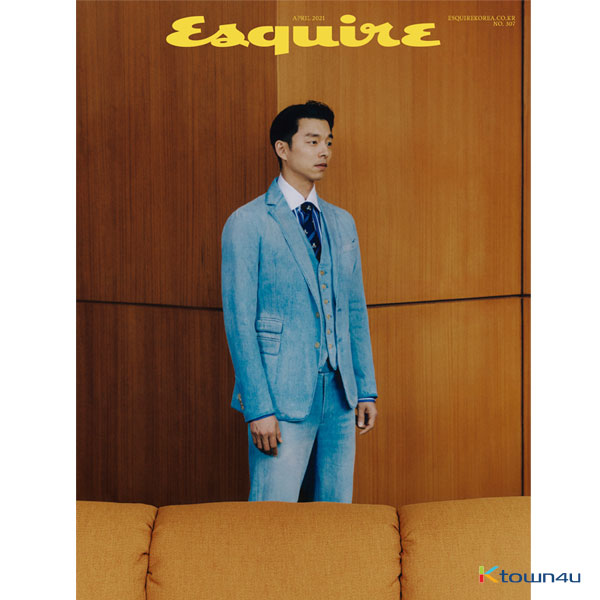 【韩国杂志】 ESQUIRE 2021.04 C 版 (封面 : 孔刘)