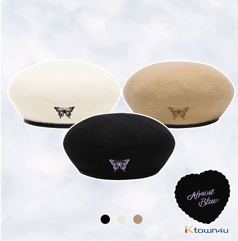 Butterfly Beret [3colors]