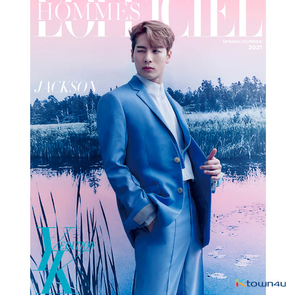 [韓国雑誌]L`OFFICIEL HOMMES YK EDITION B タイプ(ジャクソン (GOT7))