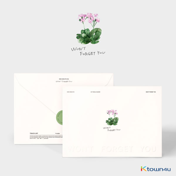 KIM SUNG KYU - Single Album [Won’t Forget You]