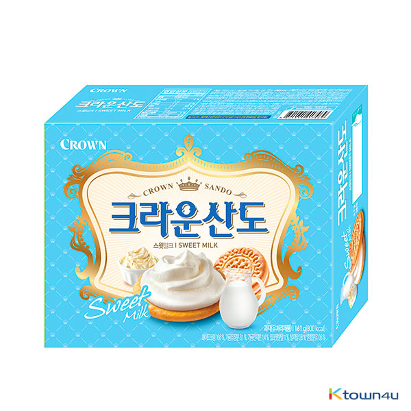 [CROWN] Crown Sando Milk 161g*1EA