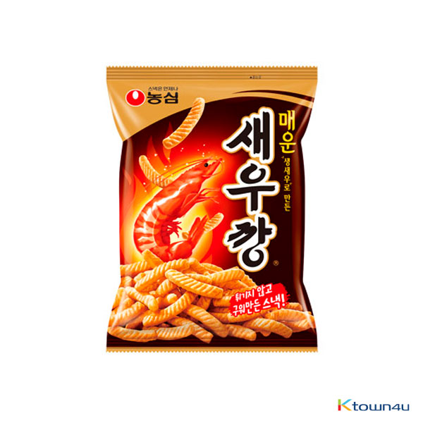 [NONGSHIM] Spicy Shrimp Crackers 90g*1EA