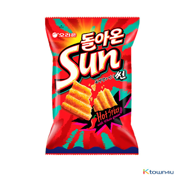 [ORION] SUN CHIP Hot Spicy flavor 80g*1EA