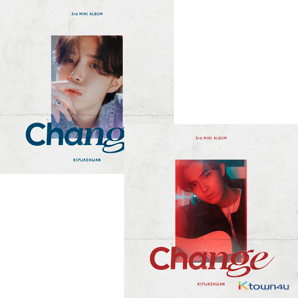 [2CD SET] Kim Jae Hwan - Mini Album Vol.3 [Change] (ed Ver. + ing Ver.)