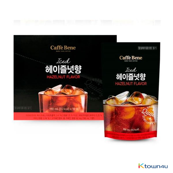 [CAFFE BENE] Hazelnut pouch 190ml*10EA