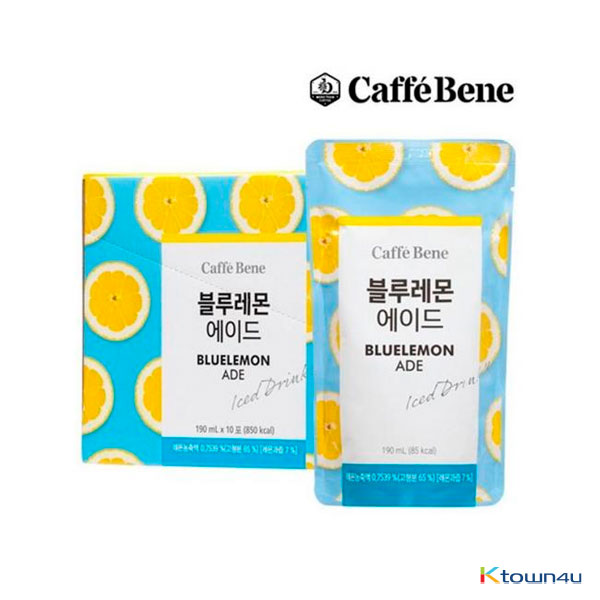 [CAFFE BENE] Bluelemon Ade 190ml*10EA