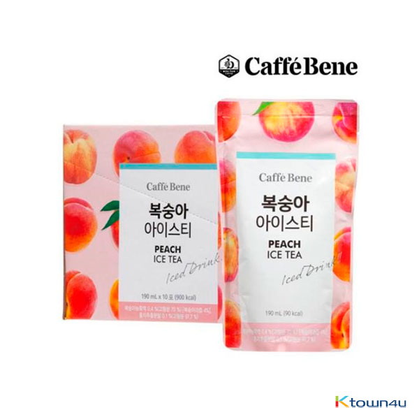 [CAFFE BENE] Peach iceTea 190ml*10EA