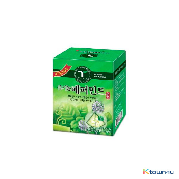 [NOKCHAWON] Organic Peppermint Herb Tea 12T