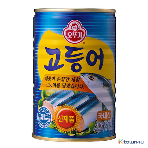 [OTTOGI] Canned Mackerel 400g*1EA
