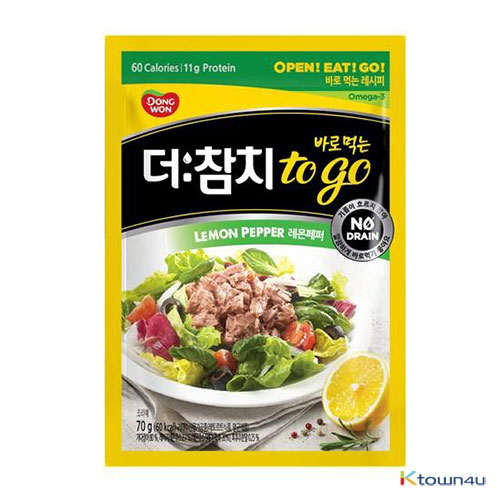 [Dongwon] The Tuna To Go Lemon Pepper 70g*1EA