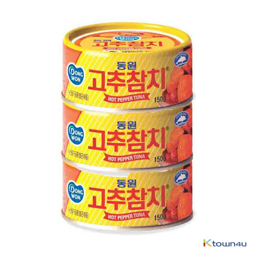 [Dongwon] Hot Pepper Tuna 150g*3EA