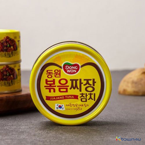[Dongwon] Tuna with Fried Black Bean Sauce 100g*3EA
