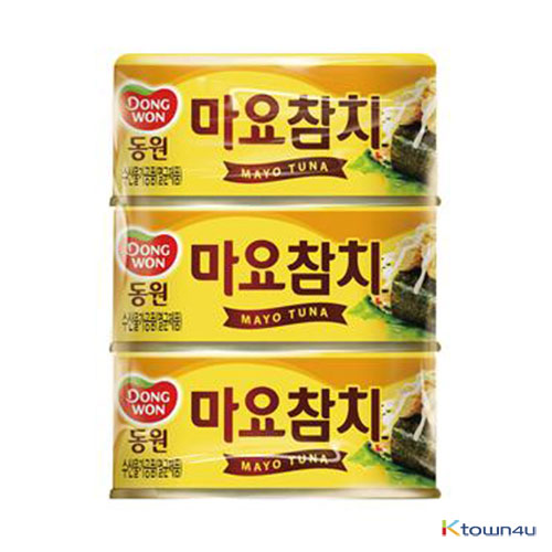 [Dongwon] Tuna with Mayonnaise Sauce 100g*3EA