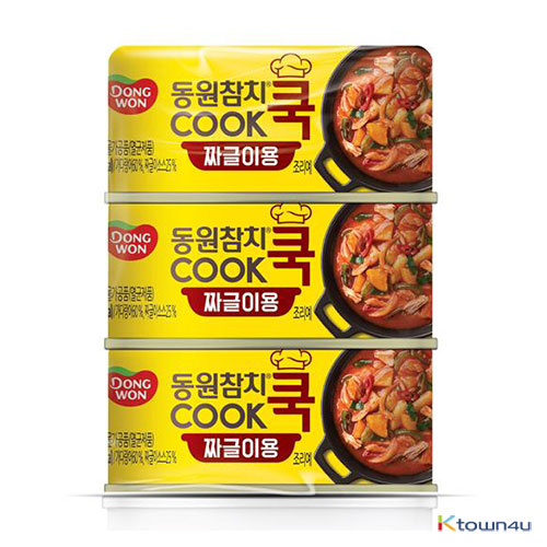 [Dongwon] COOK Tuna for Kimch pork stew 100g*3EA
