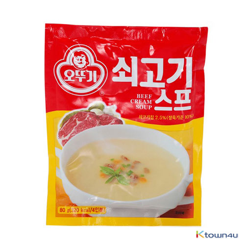 [OTTOGI] Beef Cream Soup 80g*1EA
