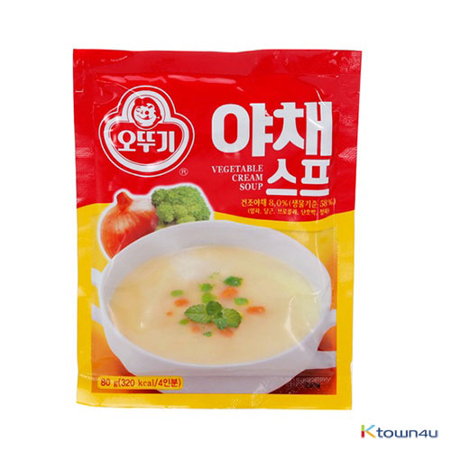 [OTTOGI] Vegetable Cream Soup 80g*1EA