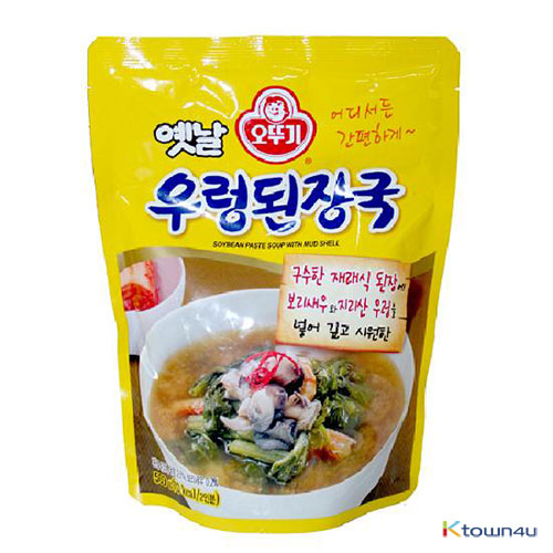 [OTTOGI] Soybean paste soup with Mud shell 300g*1EA