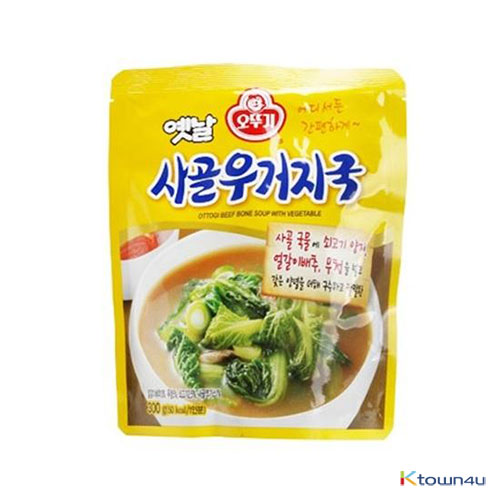 [OTTOGI] Beef Bone Soup with Vegetable 300g*1EA