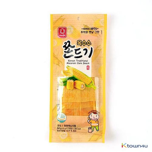 [Hanjin] Corn Jjondeugi 84g*1EA